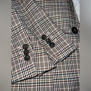 European patterned blazer